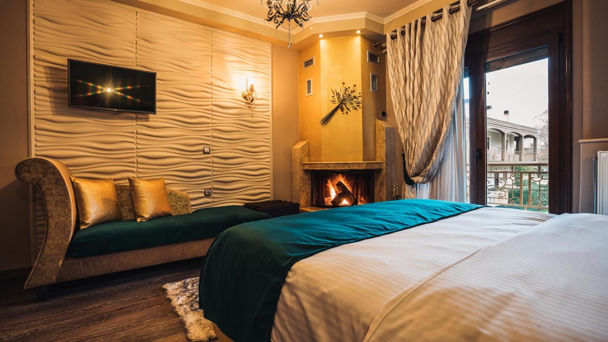 Eliton Hotel & Spa Káto Loutrákion Dış mekan fotoğraf